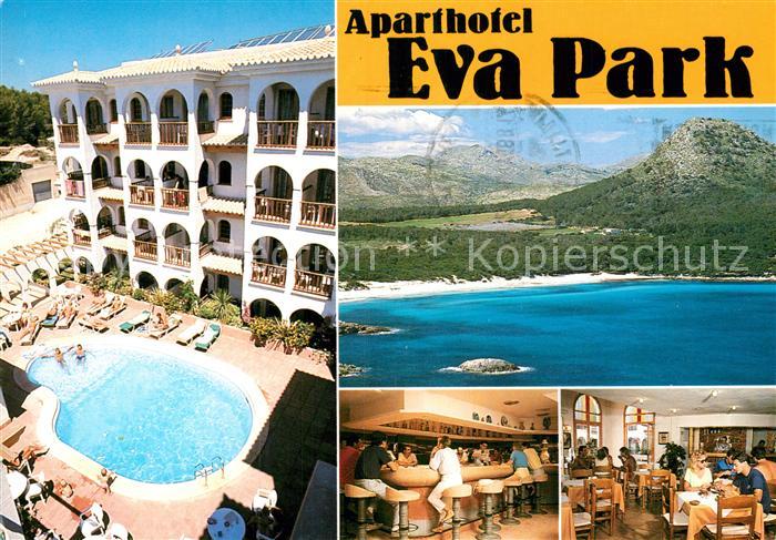 Cala Ratjada Mallorca Aparthotel Eva Park Bar Gastraum Panorama