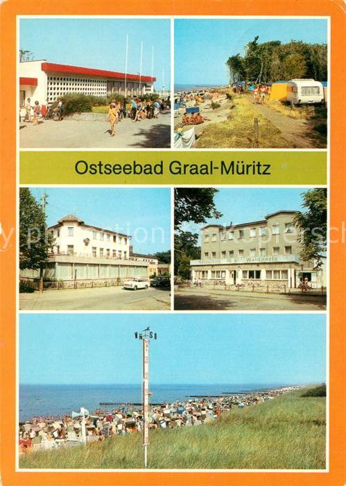 Graal-Mueritz Ostseebad Broilergaststaette Zeltplatz Uhlenflucht Reisebuero Hote