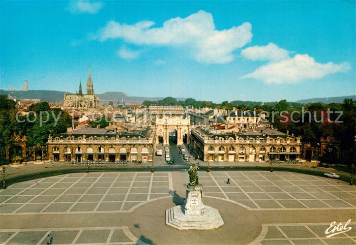 Nancy Lothringen La place Stanislas Arc de triomphe