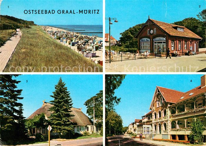 Graal-Mueritz Ostseebad Strand Milchbar Seestern Gaertn Prod Genossenschaft Rosa
