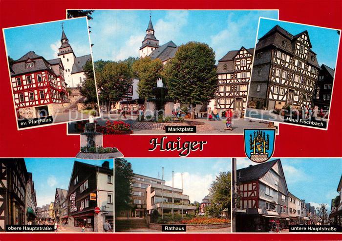Haiger Ev Pfarrhaus Marktplatz Haus Fischbach Obere Hauptstrasse Rathaus Untere
