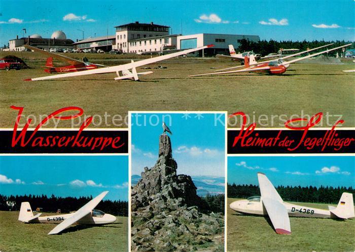 Wasserkuppe Rhoen Segelflugplatz Denkmal