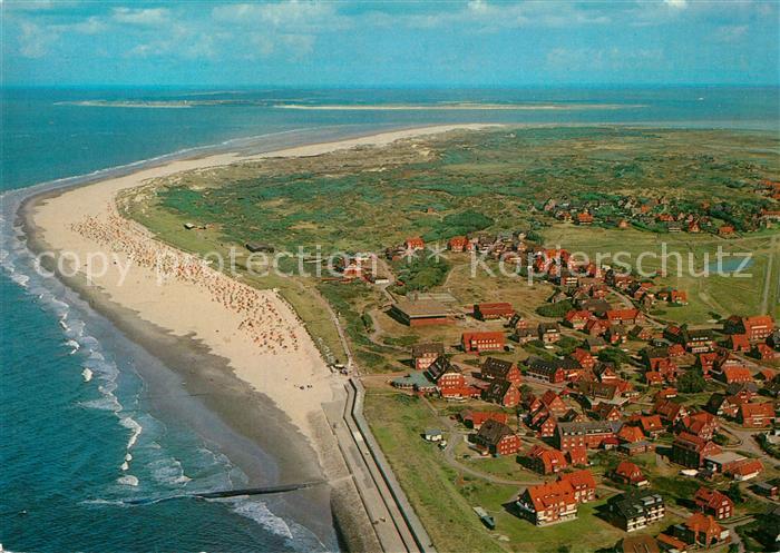Baltrum Nordseebad Fliegeraufnahme