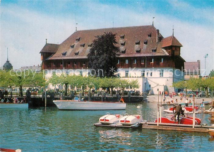 Konstanz Bodensee Konzil mit Gondelhafen