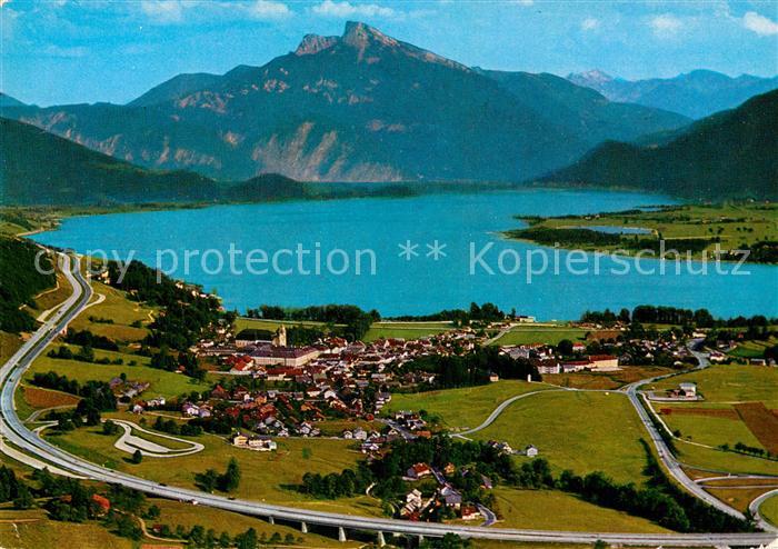 Mondsee Salzkammergut Schafberg Autobahn Salzburg-Wien