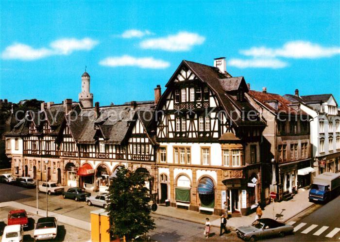 Bad Homburg Fachwerkhaeuser Marktplatz