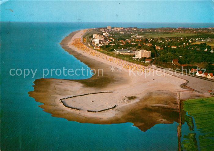 Cuxhaven Nordseebad Fliegeraufnahme