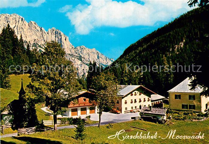 Weissbach Lofer Alpengasthof Hirschbuehel Muehlsturzhorn