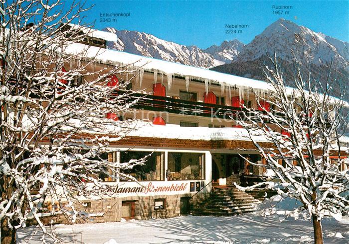 Langenwang Fischen Kur-Sporthotel Sonnenbichl Nebelhorn Rubihorn