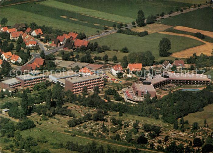 Bad Nenndorf Fliegeraufnahme Kurklinik Niedersachsen