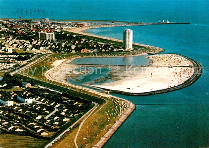 Buesum Nordseebad Fliegeraufnahme