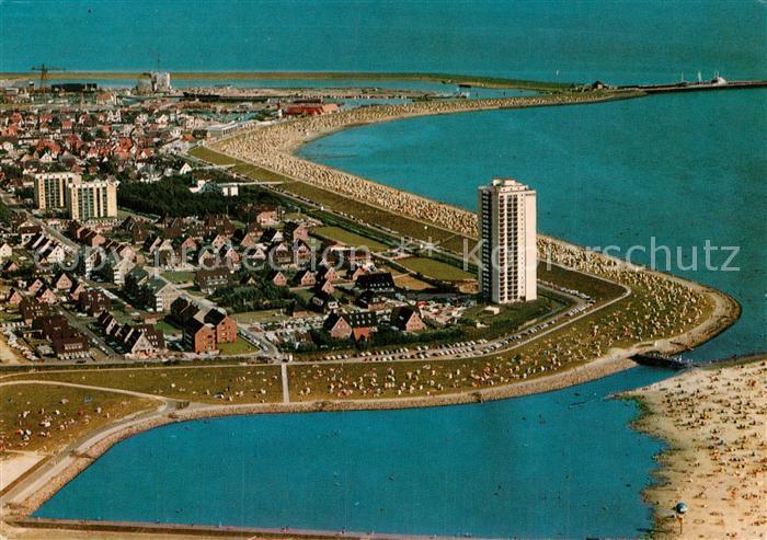 Buesum Nordseebad Fliegeraufnahme