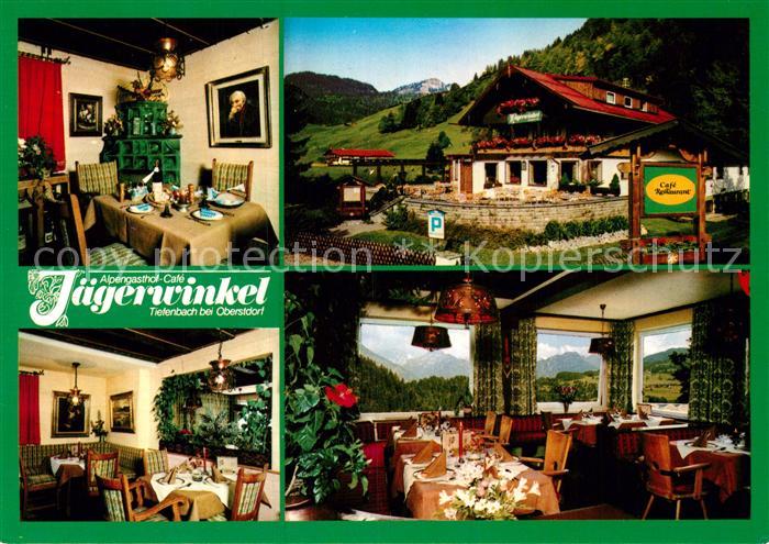 Tiefenbach Oberstdorf Alpengasthof Jaegerwinkel