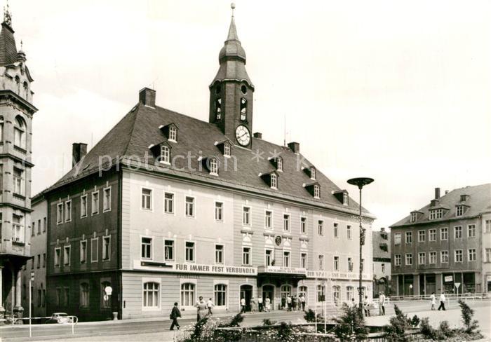 Annaberg-Buchholz Erzgebirge Markt Rathaus