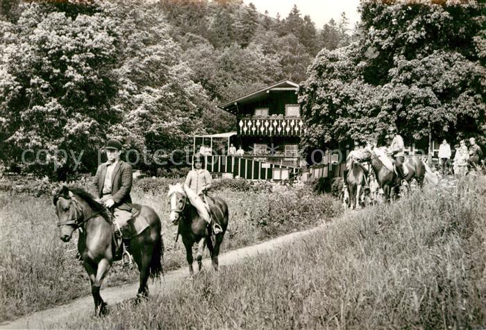 Wernigerode Harz Gaststaette Christianental Reittouristik