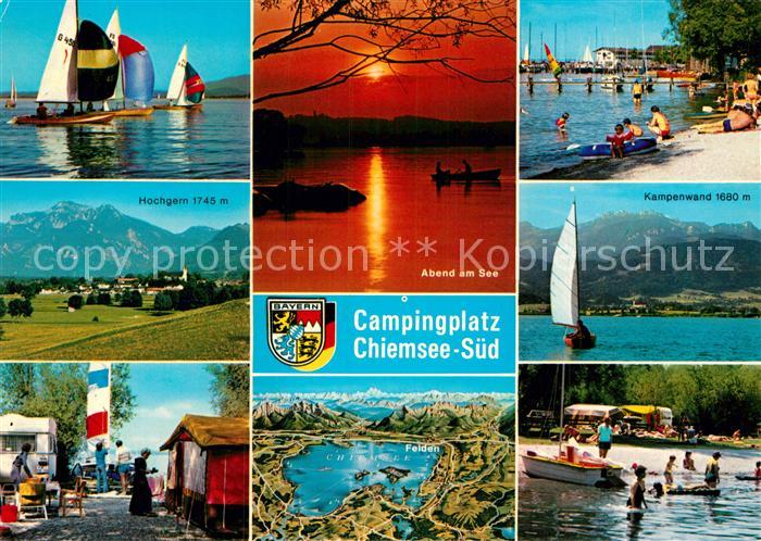 Felden Chiemsee Kampenwand Campingplatz Hochgern
