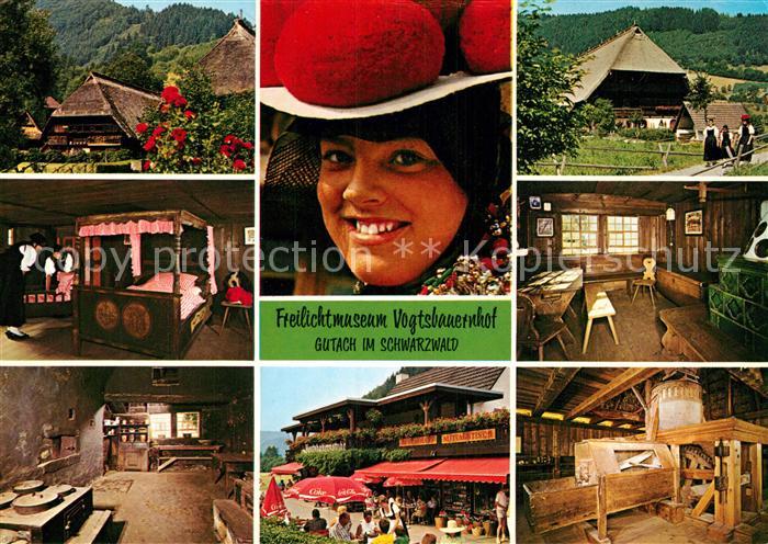 Gutach Schwarzwald Vogtsbauernhof Lorenzenhof Tracht