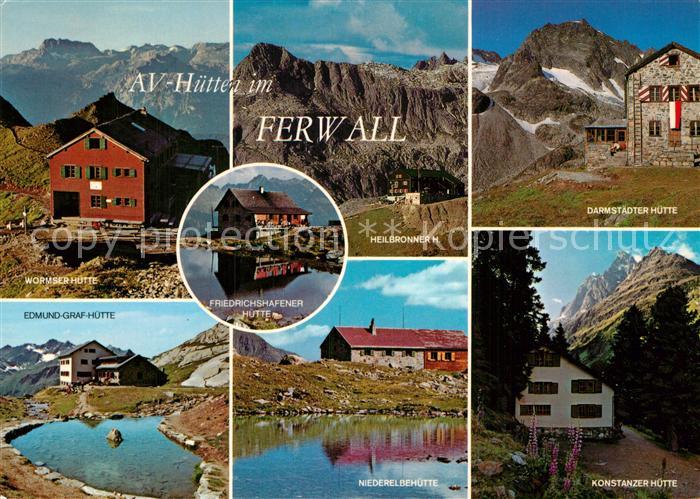 Ferwall Darmstaedter Huette Helbronner Huette Konstanzer Huette