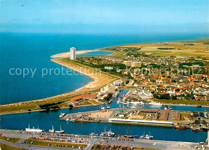 Buesum Nordseebad Fliegeraufnahme