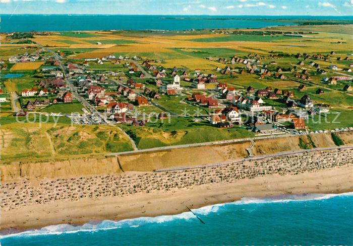 Wenningstedt Sylt Fliegeraufnahme