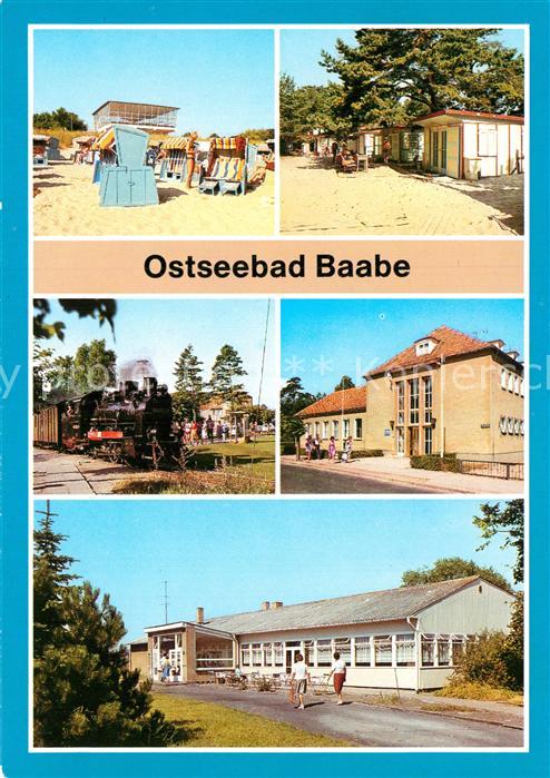 Baabe Ostseebad Ruegen Zeltplatz Erholungsheim Ernst Kamieth Gaststaette Am See