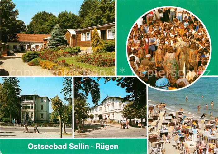 Sellin Ruegen Schullandheim Neptunfest Erholungsheim Cafe Frohsinn Rugia