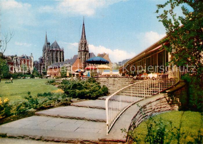 Bad Aachen Elisengarten Dom