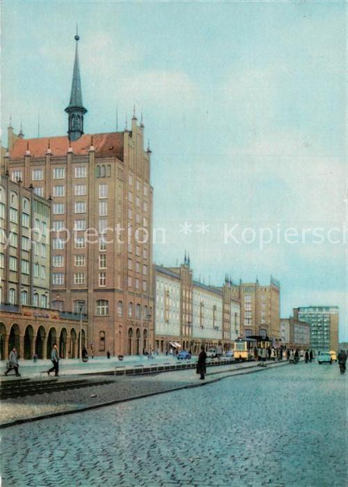 ROSTOCK  CITY Lange Strasse Hochhaus