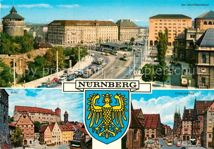 NueRNBERG  CITY Hauptbahnhof Koenigstrasse Burg
