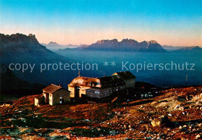 Voels Schlern Suedtirol Rifugio Bolzano al Monte Pez Latemar