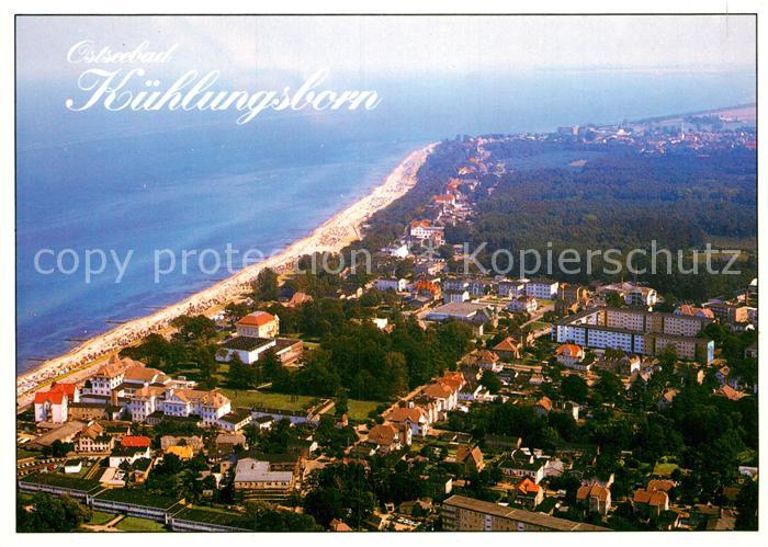 Kuehlungsborn Ostseebad Fliegeraufnahme