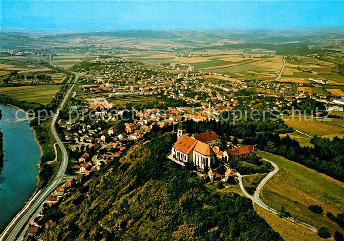 Bogenberg Niederbayern Fliegeraufnahme Marienwallfahrt