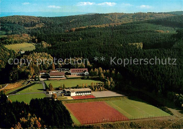 Hachen Sauerland Fliegeraufnahme Jugendbildungsstaette