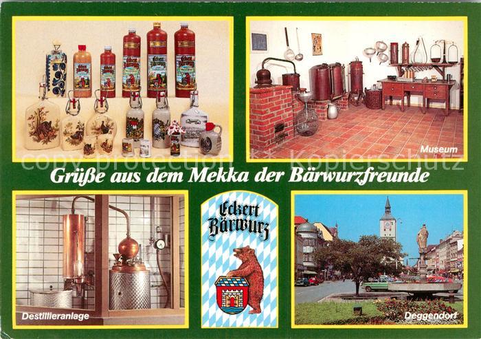 Deggendorf Donau Brennerei zum Baeren Destillieranlage Museum