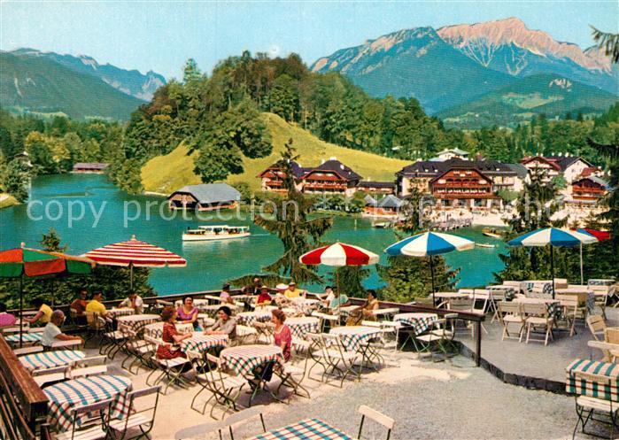 Schoenau Koenigssee Cafe Malerwinkel Koenigsee Untersberg