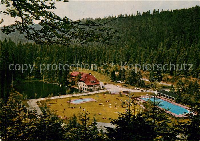 FREUDENSTADT BW Langenwaldsee Waldschwimmbad Hotel