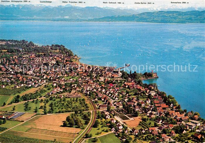 Langenargen Bodensee Fliegeraufnahme