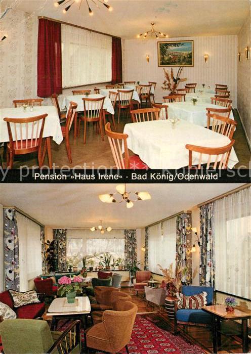 Bad Koenig Odenwald Pension Haus Irene Gaststube