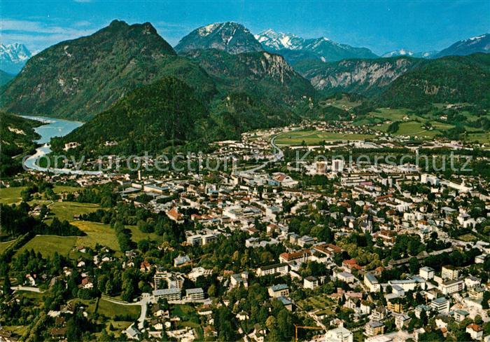 Bad Reichenhall mit Saalachsee und Karlstein Muellnerhorn und Sonntagshorn