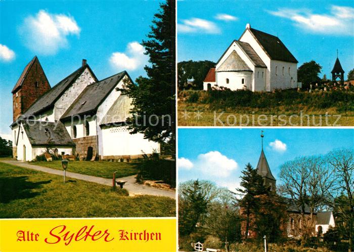 Sylt St Severin Kirche Keitum St Martin Kirche Morsum St Niels Kirche Westerland