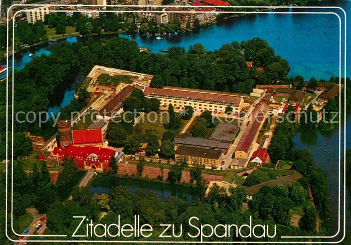 Spandau Zitadelle Fliegeraufnahme