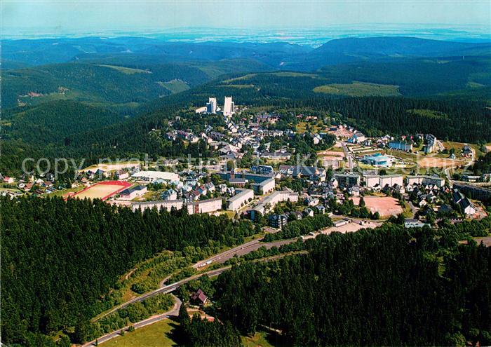 Oberhof Thueringen Fliegeraufnahme