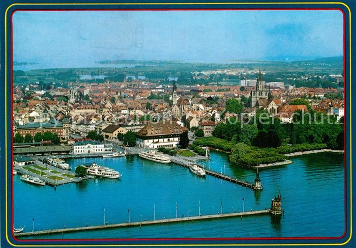 Konstanz Bodensee Fliegeraufnahme