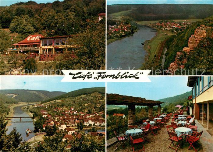 Bad Karlshafen Cafe Fernblick Panorama Terrasse