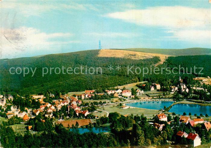 Hahnenklee-Bockswiese Harz Fliegeraufnahme