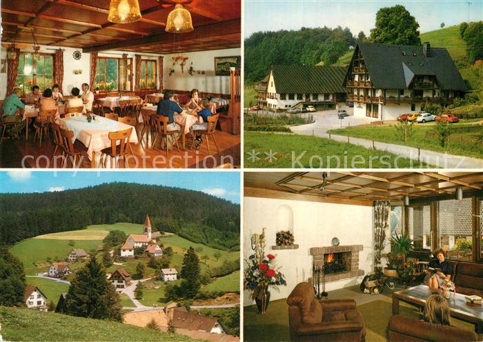 Wolfach St Roman Gasthof Pension zum Adler Gastraum