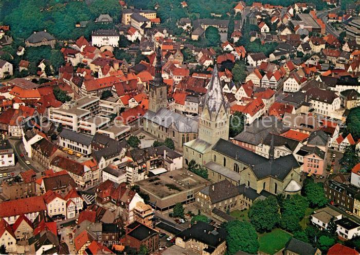 Soest Arnsberg Fliegeraufnahme mit St Patrokli Dom