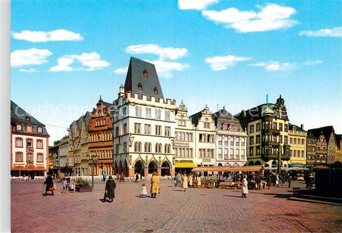 Trier Hauptmarkt mit Steipe