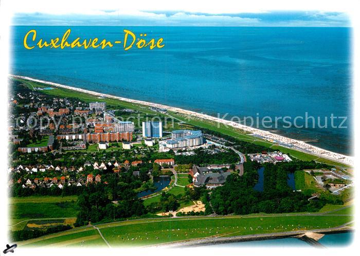 Cuxhaven Doese Nordseebad Fliegeraufnahme