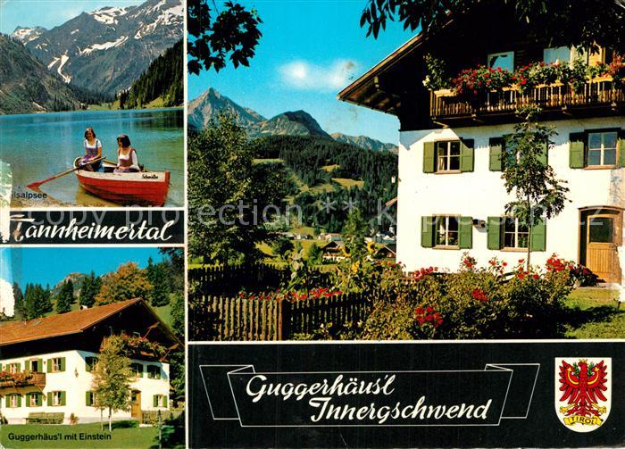 Tannheim Tirol Tannheimertal Guggerhaeusl mit Einstein Alpsee